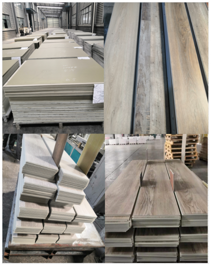 1220mmx230mm Unilin χτυπούν το βινυλίου δάπεδο 100% Virgin 6